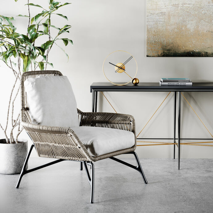 Eskitme Gold Masa Saati - Görsel 3