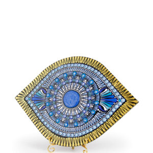 El Yapımı Seramik Dekoratif Göz Sembolü