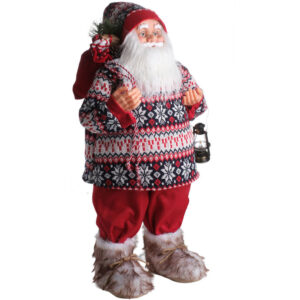 Fener Çantalı Noel Baba